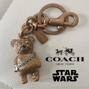 🌟 Coach Star Wars Charm Chewbacca Keychain